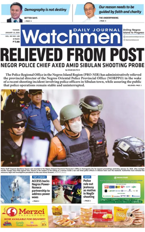 Cover of Watchmen Daily Journal