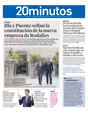 Cover of 20 Minutos Barcelona