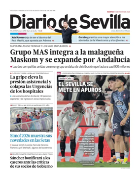 Cover of Diario de Sevilla