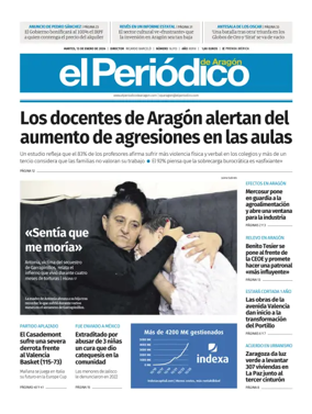 Cover of El Periodico Aragon