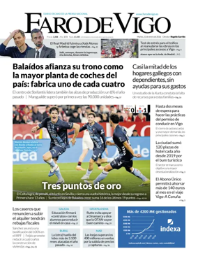 Cover of Faro de Vigo