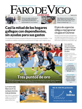 Cover of Faro de Vigo (Ourense)