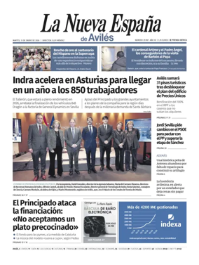 Cover of La Nueva Espana (Aviles)