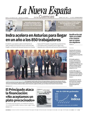 Cover of La Nueva Espana (Cuencas)