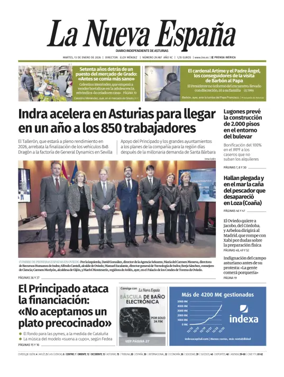 Cover of La Nueva Espana (Oriente)