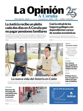 Cover of La Opinion de A Coruna