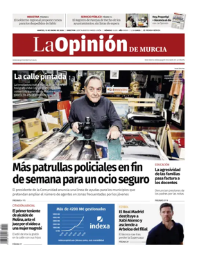 Cover of La Opinion de Murcia