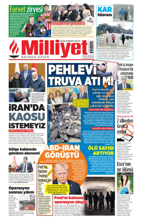Cover of Milliyet