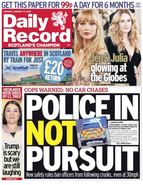 Cover of Daily Record
