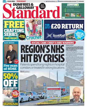 Cover of Dumfries & Galloway Standard