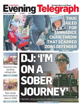 Cover of Evening Telegraph (First Edition)