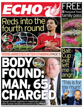 Cover of Liverpool Echo
