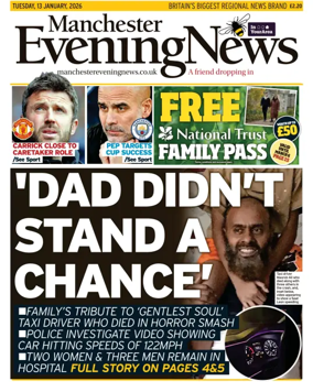Cover of Manchester Evening News