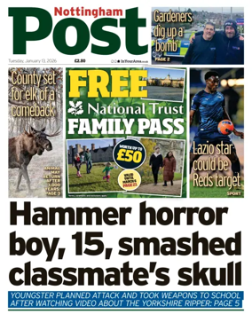 Cover of Nottingham Post
