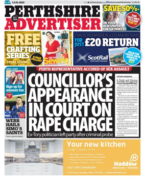 Cover of Perthshire Advertiser