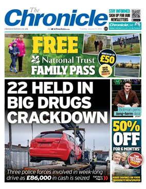 Cover of The Chronicle (South Tyneside and Durham)