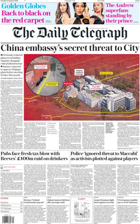 Cover of The Daily Telegraph