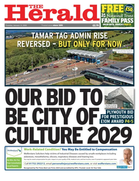 Cover of The Plymouth Herald