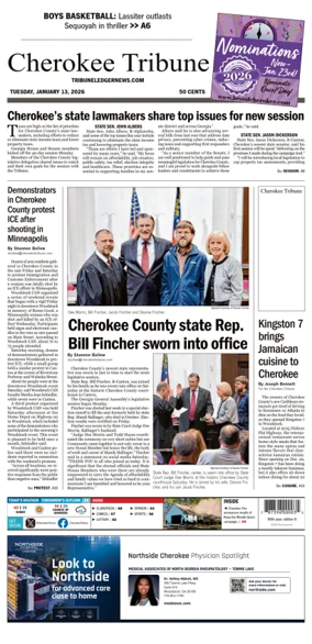 Cover of Cherokee Tribune