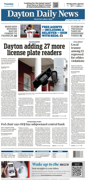 Cover of Dayton Daily News