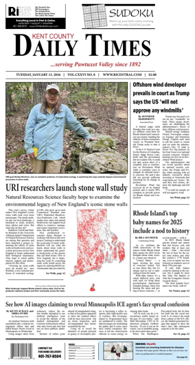 Cover of Kent County Daily Times