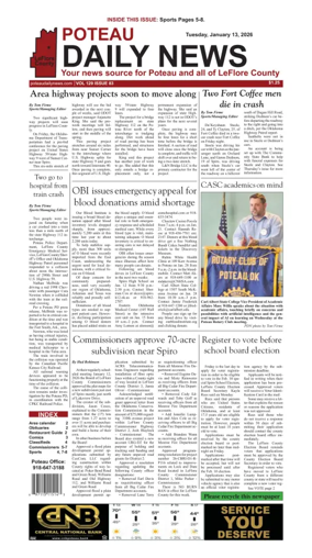 Cover of Poteau Daily News