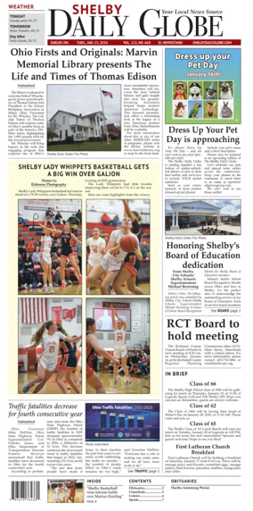 Cover of Shelby Daily Globe