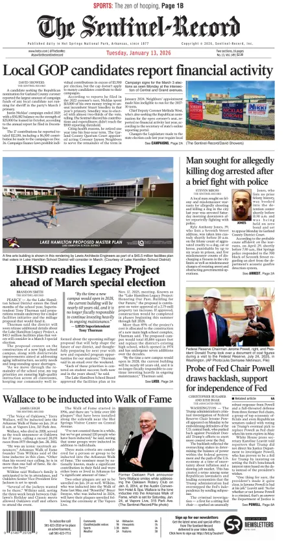 Cover of The Sentinel-Record