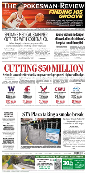 Cover of The Spokesman-Review (Spokane)
