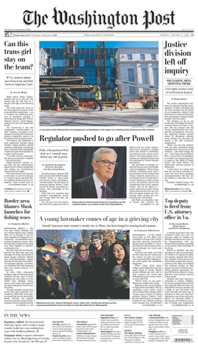 Cover of The Washington Post