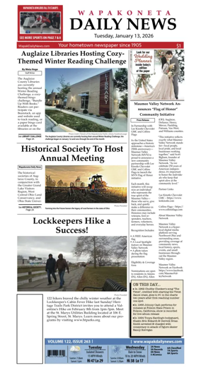 Cover of Wapakoneta Daily News