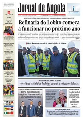 Cover of Jornal de Angola