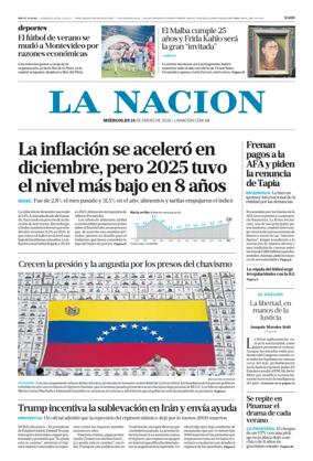 Cover of La Nacion