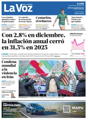 Cover of La Voz del Interior