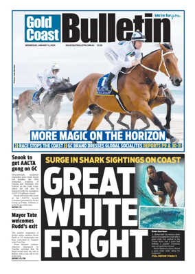 Cover of The Gold Coast Bulletin