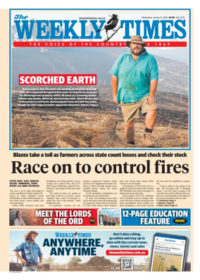 Cover of Weekly Times