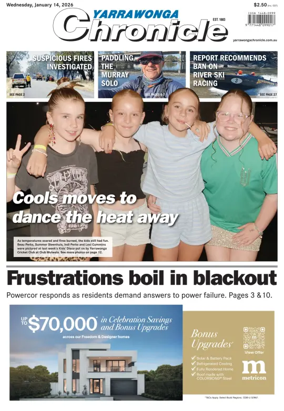Cover of Yarrawonga Chronicle