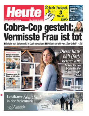 Cover of Heute - Wien Ausgabe