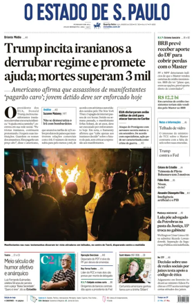 Cover of O Estado de S. Paulo