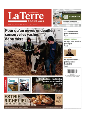 Cover of La Terre de chez nous