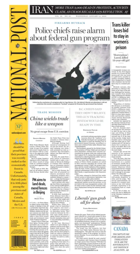 Cover of National Post - (National Edition)
