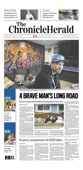 Cover of The Chronicle Herald (Provincial)