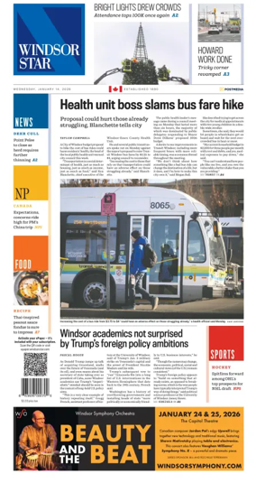 Cover of Windsor Star