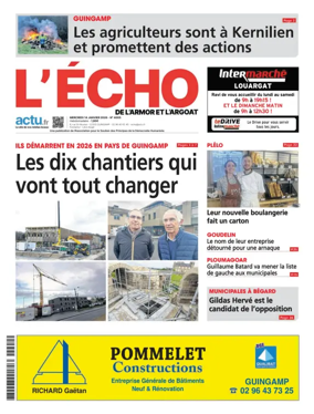 Cover of L'Echo de l'Armor et de l'Argoat