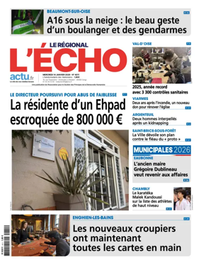 Cover of L'Echo le Regional