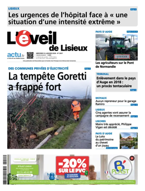 Cover of L'Eveil de Lisieux