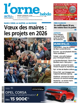 Cover of L'Orne Hebdo