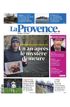 Cover of La Provence Aubagne-La Ciotat