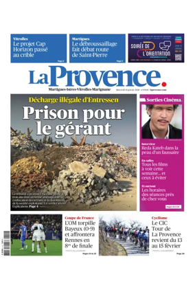 Cover of La Provence Martigues-Istres-Vitrolles-Marignane