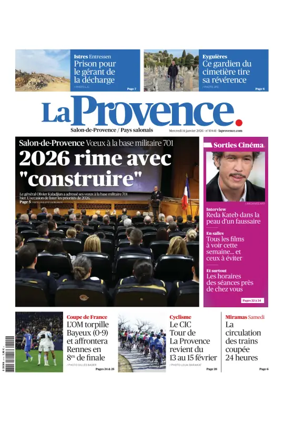 Cover of La Provence Salon-de-Provence / Pays salonais